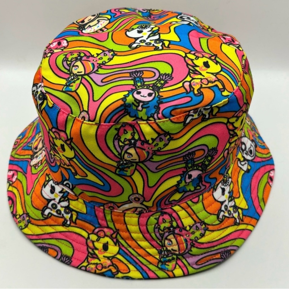 Tokidoki Bucket Hat Cute Tokidoki Hat Tokidoki Stay Groovy Hat Tokidoki Unicorno